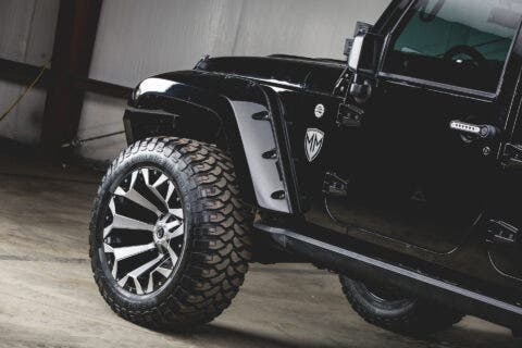 Jeep Wrangler 2017 modificata asta