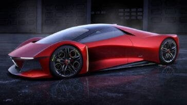 Nuova Alfa Romeo 8C render