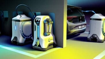 Volkswagen Mobile Charging Robot