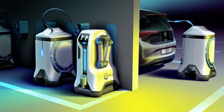 Volkswagen Mobile Charging Robot