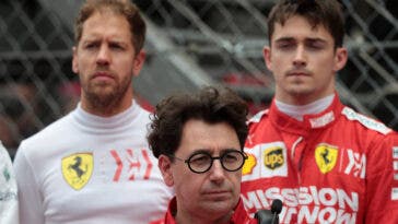 Mattia Binotto, Vettel e Leclerc