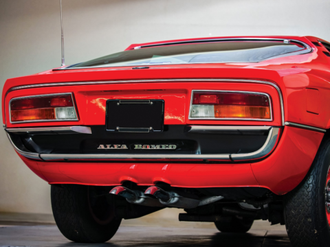 Alfa Romeo Montreal 1972 asta