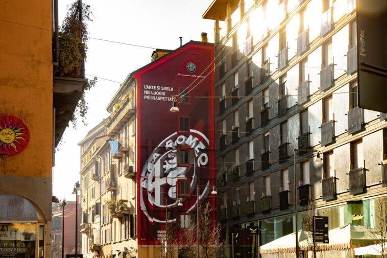 Murales di Alfa Romeo a Milano