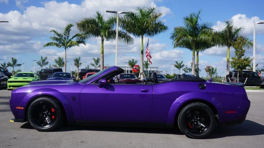 Dodge Challenger SRT Demon 2018 convertibile