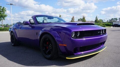 Dodge Challenger SRT Demon 2018 convertibile