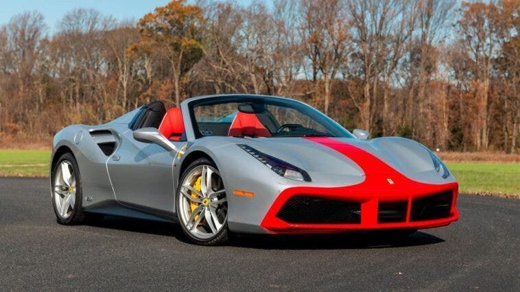 Ferrari 488 Spider 70th Anniversary asta