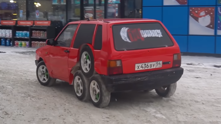Fiat Uno otto ruote Garage 54
