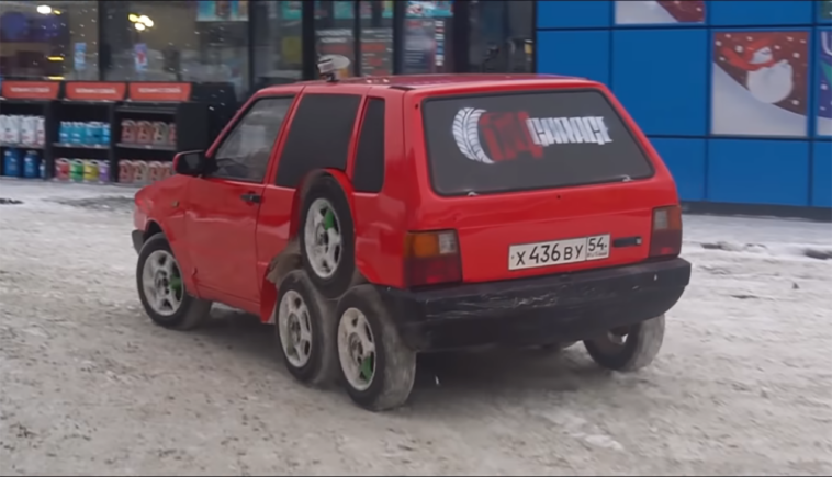 Fiat Uno otto ruote Garage 54