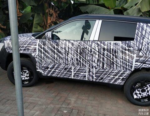 Jeep Compass 2021 foto spia