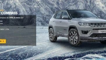 Jeep Compass promozione gennaio