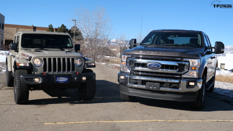 Jeep Gladiator vs Ford F-250 The Fast Lane Truck