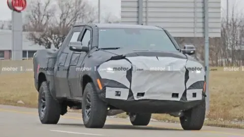 Ram Rebel TRX prototipo produzione foto spia