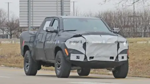 Ram Rebel TRX prototipo produzione foto spia