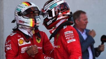 Vettel e Leclerc