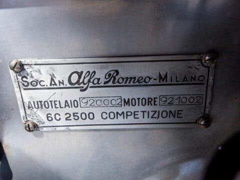 Alfa Romeo 6C 2500 Competizione 1962 asta