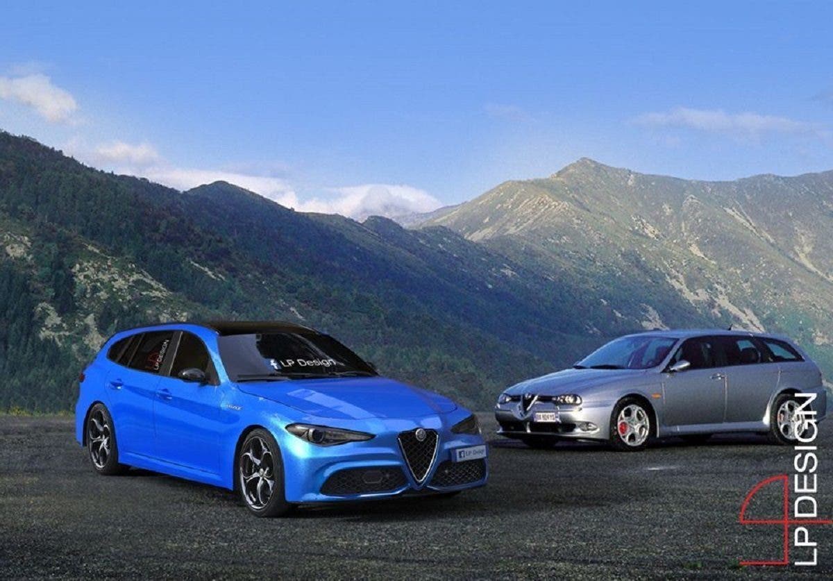 Alfa Romeo Giulia Sport Wagon Lp Design Ipotizza La Versione Veloce Clubalfa It