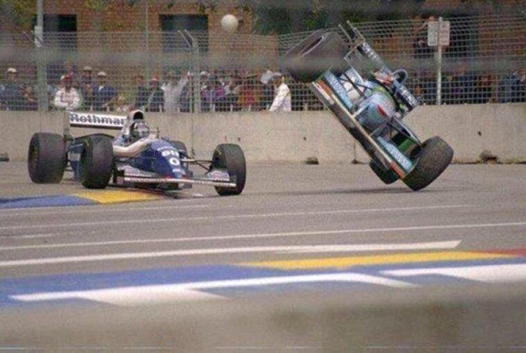 Damon Hill e Schumacher _ 1