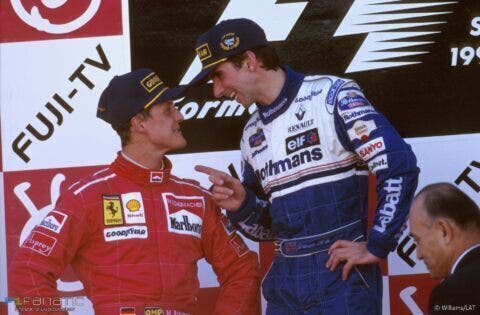 Damon Hill e Schumacher _ 3