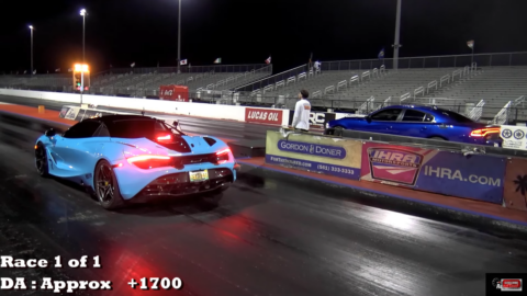 Dodge Charger SRT Hellcat vs McLaren 720S RoadTest TV