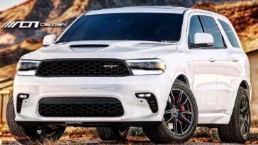 Dodge Durango SRT Hellcat render