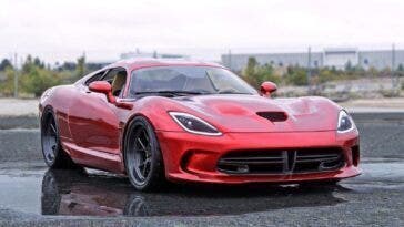 Dodge Viper motore centrale render