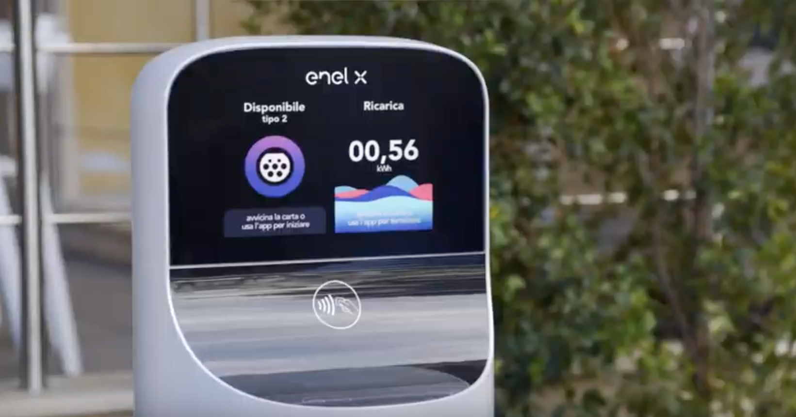 Enel X auto elettrica