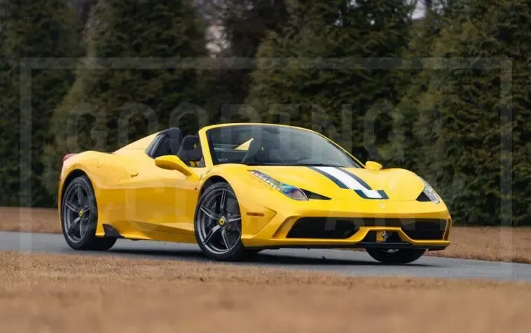 Ferrari 458 Speciale Aperta 2015 asta