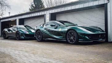 Ferrari 488 Pista e 812 Superfast Verde Scuro