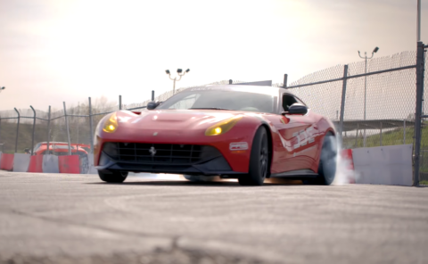 Ferrari F12berlinetta drift