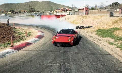 Ferrari F12berlinetta drift