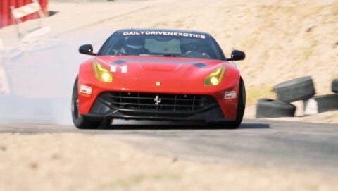 Ferrari F12berlinetta drift