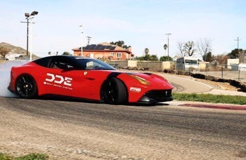 Ferrari F12berlinetta drift