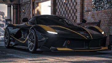 Ferrari FXX-K Batman render