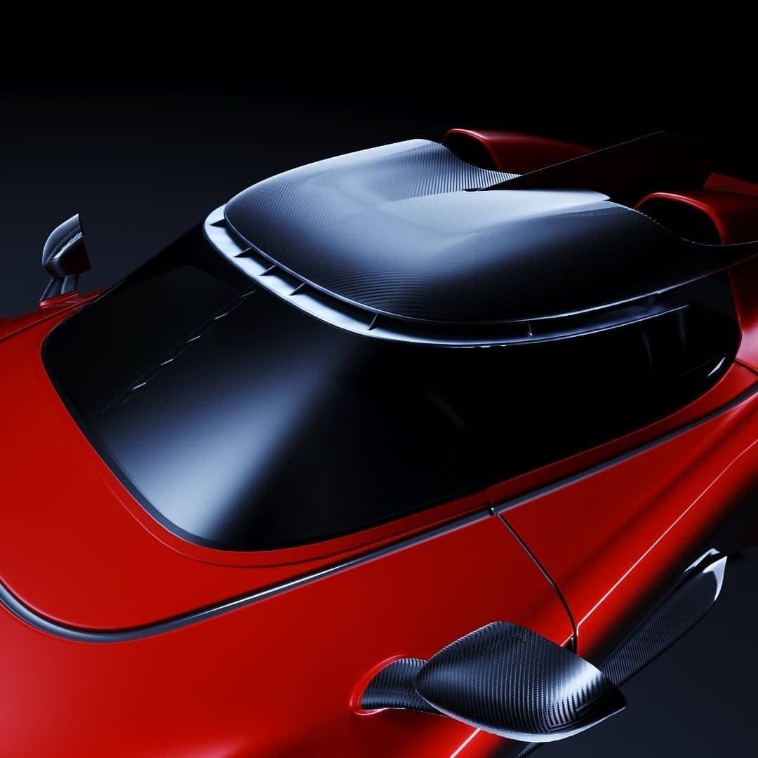 Ferrari Monza Coupé render