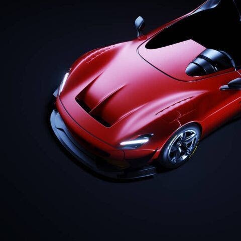 Ferrari Monza Coupé render