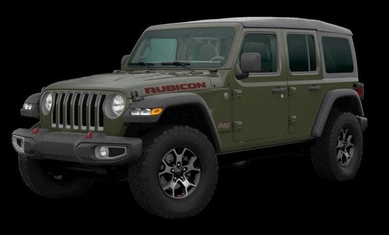 Jeep Wrangler Sarge Green 2020