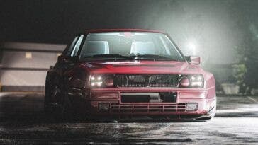 Lancia Delta Integrale Widebody render