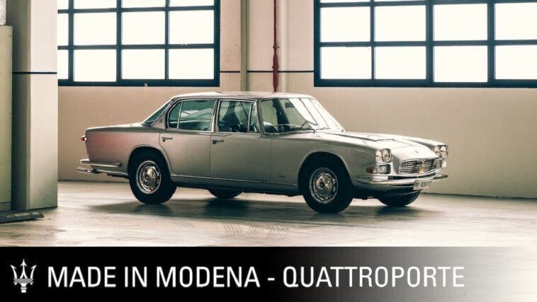 Maserati Quattroporte 1963 Made in Modena