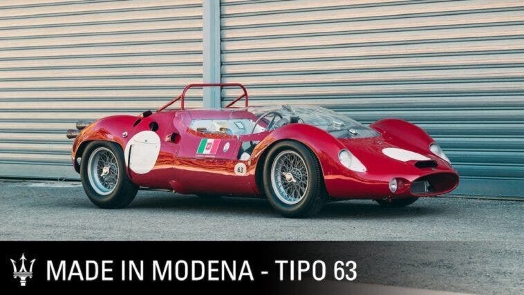 Maserati Tipo 63 Birdcage