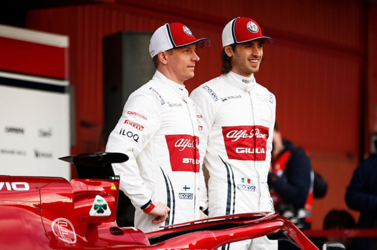 Giovinazzi e Raikkonen