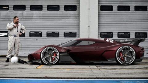 Alfa Romeo C8-R Tazio concept