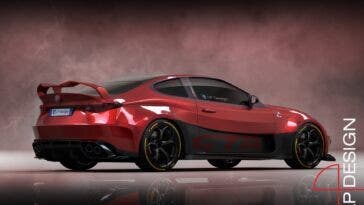 Alfa Romeo GTV GTAm posteriore LP Design