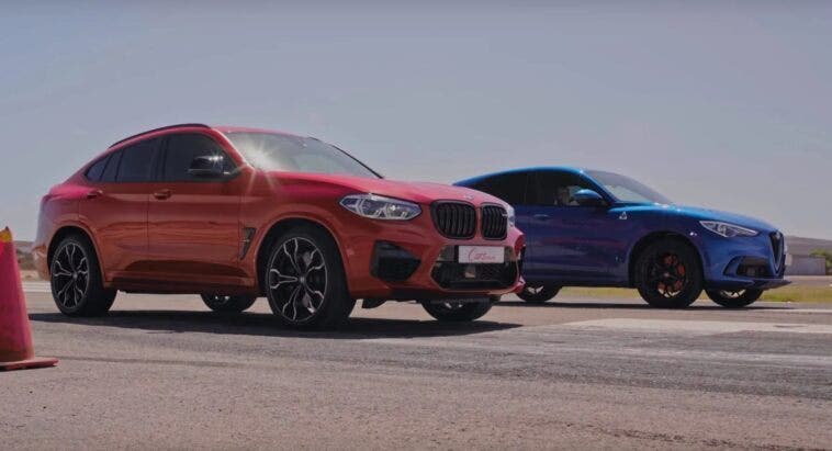 Alfa Romeo Stelvio e Bmw X4 M Competition