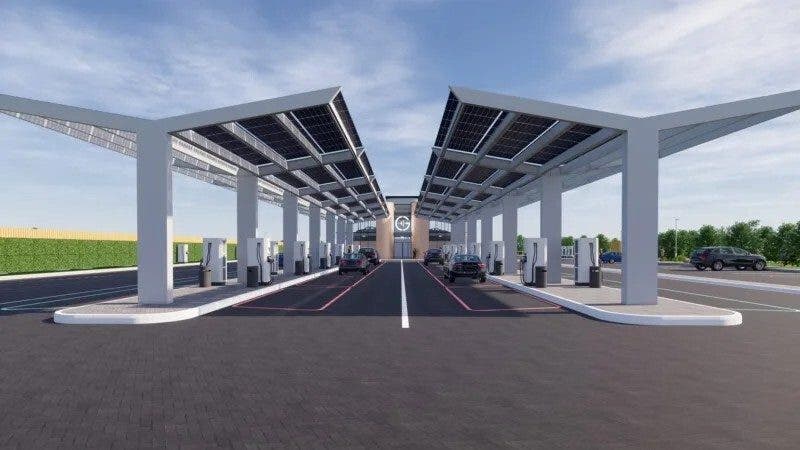 Auto elettriche stazione ricarica UK