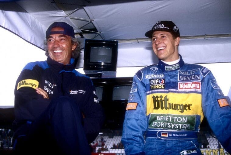 Briatore e Schumacher