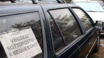 Coronavirus sequestro auto