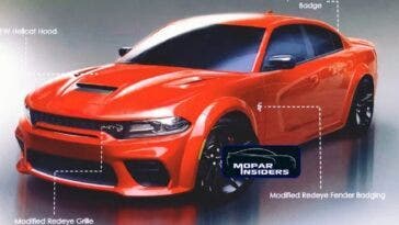 Dodge Charger SRT Hellcat Redeye Widebody render