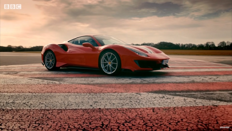 Ferrari 488 Pista vs McLaren 600LT Top Gear