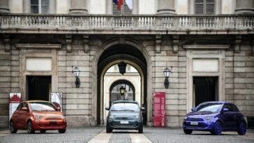 Fiat 500 Elettrica Armani Bulgari Kartell