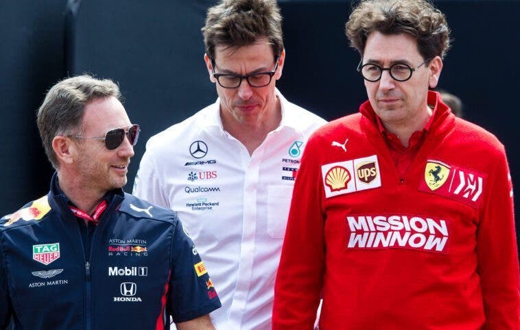Binotto, Wolff e Horner